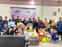 Bulan Suci Ramadhan, Pokja Wartawan Satria Utara Berbagi Santunan kepada Anak Yatim