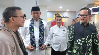 Wali Kota Bekasi Sambut Kunjungan Wamendagri, Bahas Kebijakan WFH