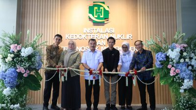 Resmikan Layanan Kedokteran Nuklir, Abdul Harris Bobihoe Dorong Akses Diagnostik Kanker Lebih Modern