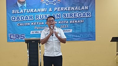 Ruslan Siregar Calon Tunggal Ketua Kadin Kota Bekasi, Usung Modal TTS: Tras, Transparan, Sarangeo
