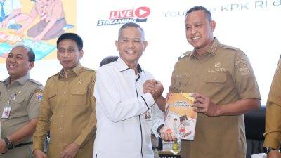 Wali Kota Bekasi Hadiri Peluncuran Buku Panduan Pendidikan Antikorupsi Nasional