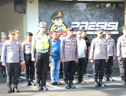 Polres Metro Bekasi Kota Siagakan Personel  Amankan Titik Rawan Nobar Pertandingan Liga 1