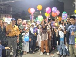 Bhabinkamtibmas dan Babinsa Jatiraden Laksanakan Pengamanan Pawai Obor Sambut Tahun Baru Islam 1 Muharram 1448 H