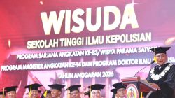 Kapolda Riau Gaungkan Polisi Sebagai Penjaga Peradaban di Wisuda dan Dies Natalis ke-80 STIK Polri