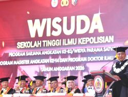 Kapolda Riau Gaungkan Polisi Sebagai Penjaga Peradaban di Wisuda dan Dies Natalis ke-80 STIK Polri