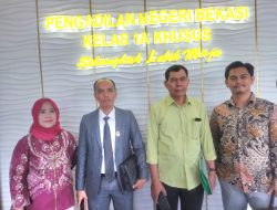Pengacara Bilher Situmorang Optimis Hakim PN Bekasi Kabulkan Permohonan Praperadilan