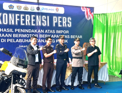 Bea Cukai Tanjung Priok Gagalkan Penyelundupan 5 Unit Motor Harley-Davidson Bekas