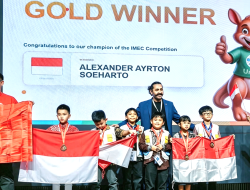 Atha Fathurrahman Siswa SDN Waluya 02 Kabupaten Bekasi, Sabet Medali Emas IMEC Olympiad di Malaysia