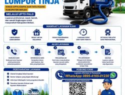 Wujudkan Lingkungan Sehat, DCKTR Kabupaten Bekasi Hadirkan Layanan Sedot Lumpur Tinja Berkala