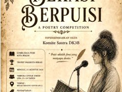 Jaring Bakat Sastra, Disparbud Kota Bekasi Gelar Lomba Puisi HUT RI ke-81