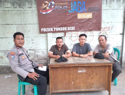 Bhabinkamtibmas Jatibening Serap Aspirasi Warga dan Perkuat Sinergi Kamtibmas
