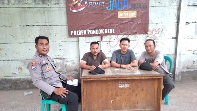 Bhabinkamtibmas Jatibening Serap Aspirasi Warga dan Perkuat Sinergi Kamtibmas