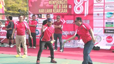 Plt Bupati Bekasi Buka Turnamen Tenis Lapangan se-Kabupaten Bekasi