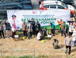 Cegah Kembali Bangli, Pemkab Bekasi Tanam 100 Pohon di Eks Lahan Penertiban Kalimalang