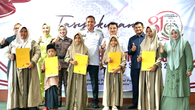 Pemkot Bekasi Bersama Kejari Serahkan Penetapan Perwalian Anak dan SKP2 Melalui Keadilan Restoratif