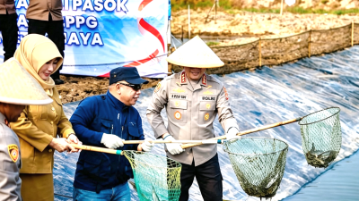 Dukung Rantai Pasok SPPG, Polda Metro Jaya Panen Raya di Muara Gembong