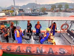 Polda Lampung Perkuat Pencarian 5 Wartawan dan 3 Kru Kapal yang Hilang Kontak di Selat Sunda
