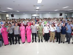 Polres Metro Bekasi Kota dan Dandim 0507/Bekasi Berbagi Inspirasi dengan 242 Ketua OSIS