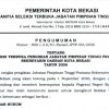 Seleksi Terbuka Sekda Kota Bekasi Diharapkan Bersih dari KKN, Lahirkan Pemimpin yang Berintegritas