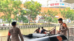 Tim SAR Gabungan Lanjutkan Pencarian  Pria Diduga Tenggelam di Sungai Kalimalang