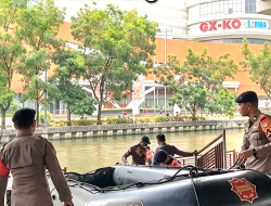 Tim SAR Gabungan Lanjutkan Pencarian  Pria Diduga Tenggelam di Sungai Kalimalang