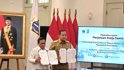 DKI Jakarta-Kota Bekasi Tandatangani Kesepakatan Kerja Sama Pengelolaan Sampah TPST Bantargebang
