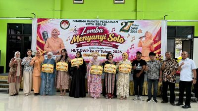 Semarak HUT DWP ke-27, Lomba Menyanyi Solo Antar Dinas/Instansi Meriahkan Kota Bekasi