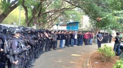 Brimob Polda Metro Jaya Kawal Penindakan dan Pemulihan Kampung Ambon