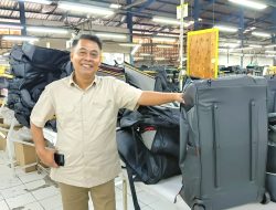 Kunjungi Pabrik Tas di Bekasi, Ketua Kadin Kota Bekasi Dorong Produk Lokal Tembus Pasar Ekspor