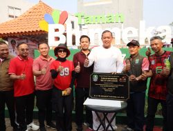 Wali Kota Bekasi Resmikan Taman Bhineka di Perum Mandosi Permai RW 07 Jatiluhur, Ajak Warga Peduli Rawat Lingkungan