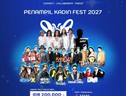 KADIN Fest Bekasi 2027 Siap Hadirkan Deretan Artis Papan Atas, Tiket Sudah Bisa Dipesan