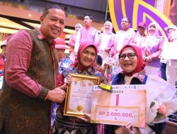 Juara 1 BCFM 2026, Tim Setwan DPRD Kota Bekasi Tampilkan Kolaborasi Batik-Denim UMKM Lokal